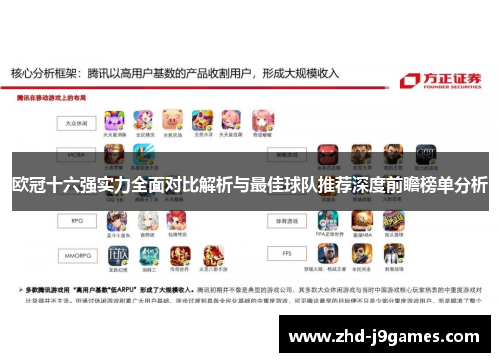 欧冠十六强实力全面对比解析与最佳球队推荐深度前瞻榜单分析